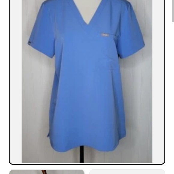 Figs Po 5048 Catarina 1 Pocket Scrub Top - Picture 1 of 1
